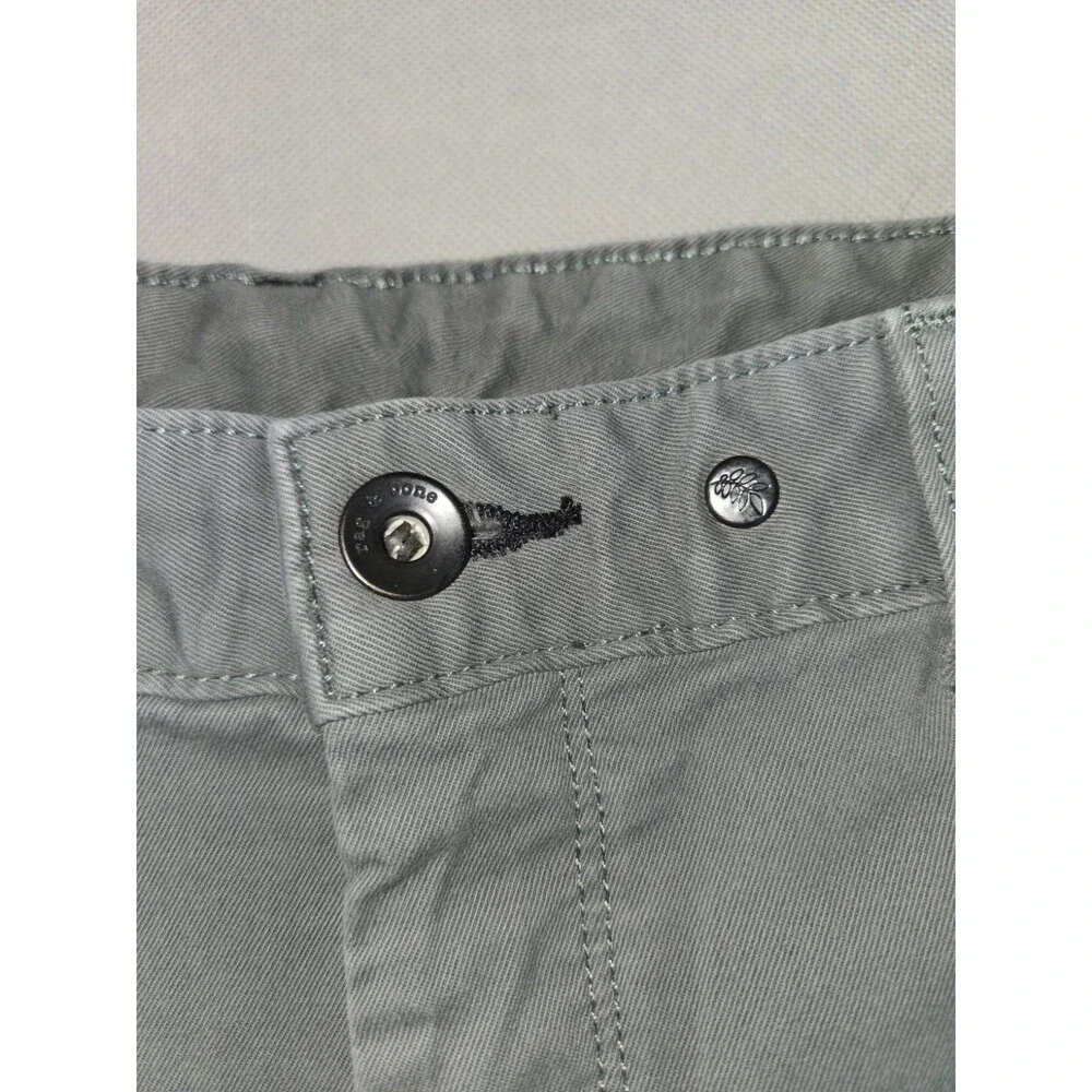 Rag & Bone Mens Chino Shorts Size 33 Gray Cotton Stretch Made in USA